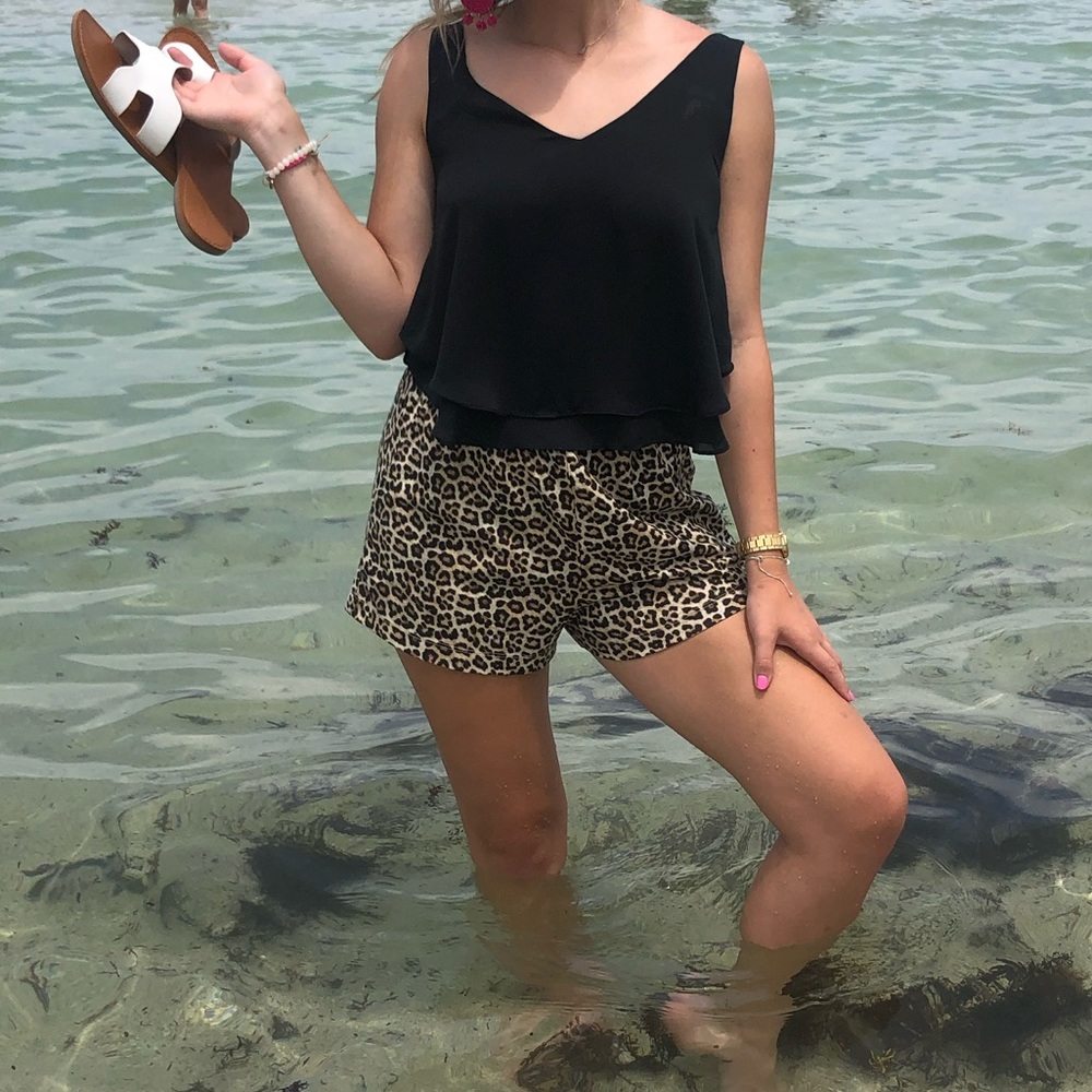 H&M Cheetah Shorts